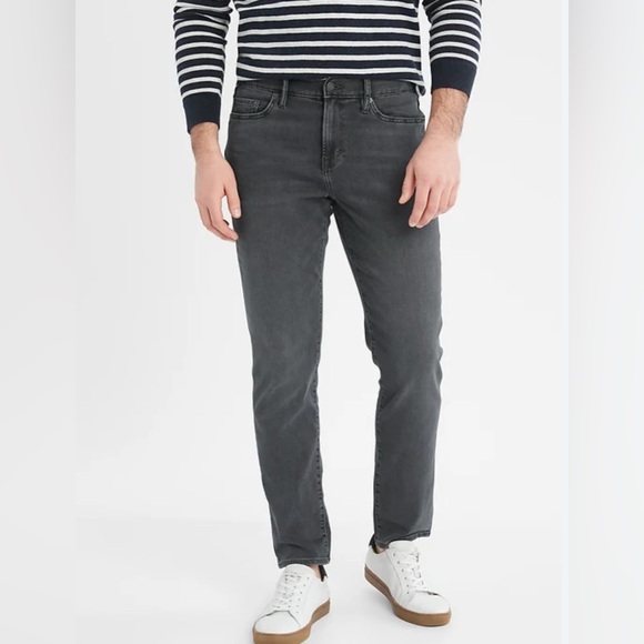 Banana Republic Other - Banana Republic Charcoal Slim Jeans